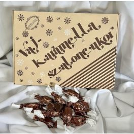   Vajkaramella  Retro mártott szaloncukor díszdobozos 1000g (80-as évek)