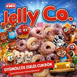 Jelly Co 1 kg-os gumicukor (kola)