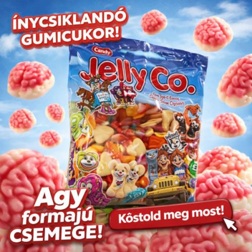 Jelly Co 1 kg-os gumicukor (agy)