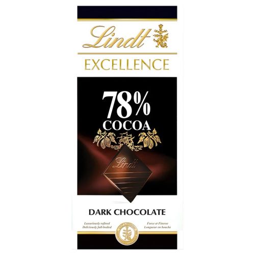 Lindt Excellence étcsokoládé tábla 78% 100g