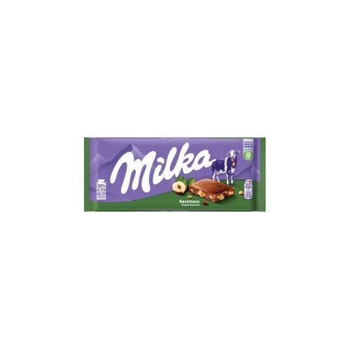 Milka egész mogyorós tejcsokoládé 100g