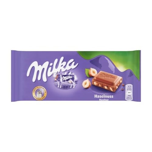 Milka alpesi tejcsokoládé törtmogyorós 100g