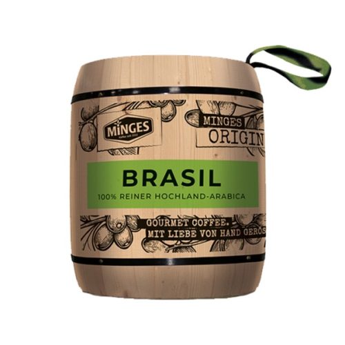 Minges hordó Brasil 250g  /Pörkölt szemes kávé/