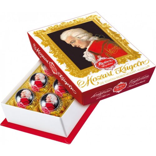Reber Mozart Golyók Barokk dobozban 120g