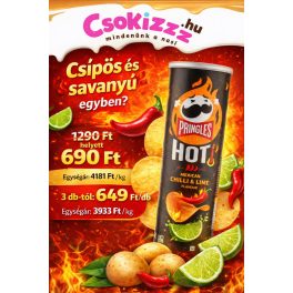 Pringles Hot Mexican Chilli Lime 165g 