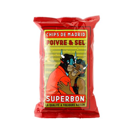 Superbon Chips sós-borsos 135g