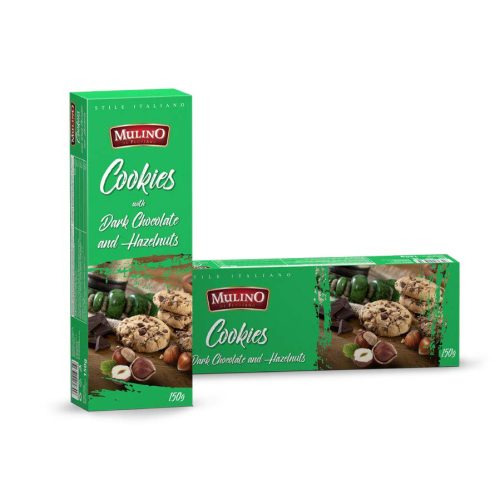 Mulino Cookies földi és törökmogyorós 150g