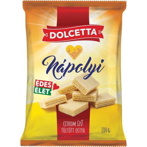 Dolcetta nápolyi citrom ízű 180g