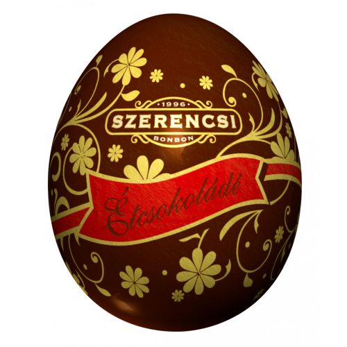 Szerencsi Húsvét tojás étcsokoládé piros 20g 