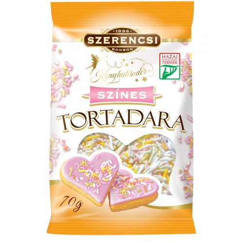 Szerencsi Színes tortadara 70g