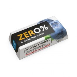   Szerencsi Zero áfonyás krémmel töltött tejcsokoládé édesítősszerel 21g