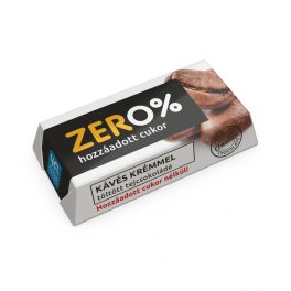   Szerencsi Zero kávés krémmel töltött tejcsokoládé édesítőszerrel 21g 