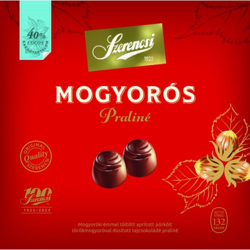 Szerencsi mogyorós PRALINÉ   132g ( 8db/karton)