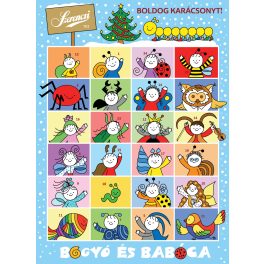 Szerencsi Bogyó és Babóca adventi kalendárium 50g