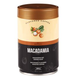   Caffe Brando Nord Macadamia ízesítésű pörkölt szemes kávé díszdobozban 250g