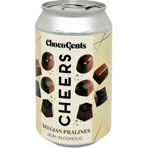 ChocoGents Cheers belga pralinék alkoholmentes 76g 12db/krt