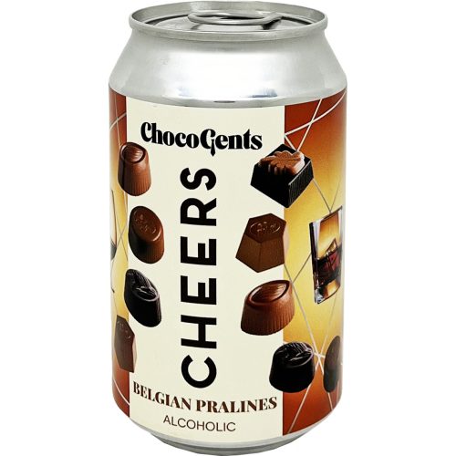 ChocoGents Cheers belga pralinék alkoholos 76g 12db/krt 