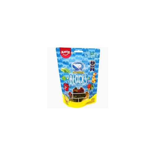 Amos 4d gummy blocks építhető gumicukor 100g