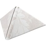 Duni Elegance szalvéta Royal White 40x40cm