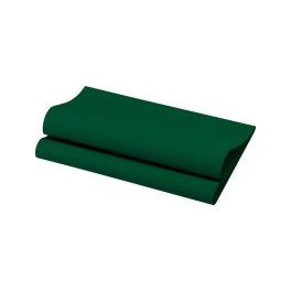 Duni Bio Dunisoft szalvéta Dark Green 40x40cm