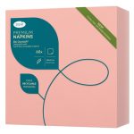 Duni Bio Dunisoft szalvéta Mellow Rose 40x40cm