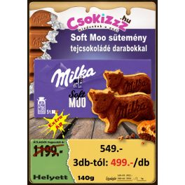   Milka Soft Moo puha sütemény alpesi tejcsokoládéval 140g 