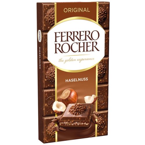 Ferrero Rocher táblás haselnuss original 90g 