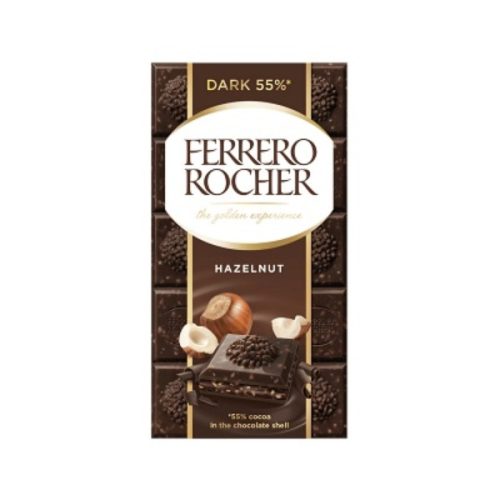 Ferrero Rocher táblás haselnuss zartbitter 55% 90g 