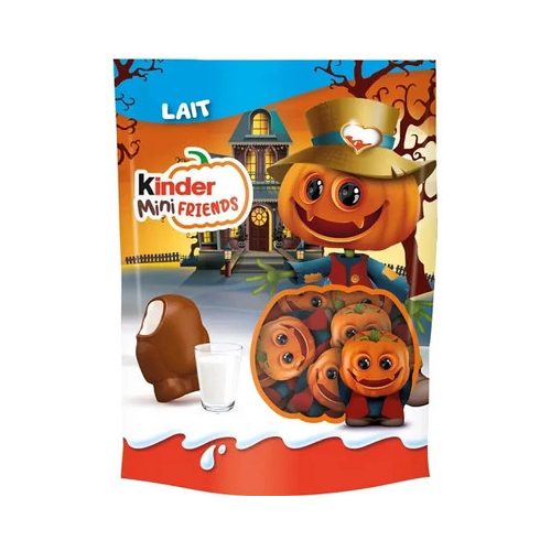 Kinder Mini Friends Halloween tejes figurák 122g