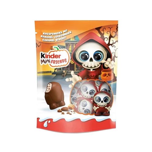 Kinder Mini Friends Halloween Caramel Biscuit 122g