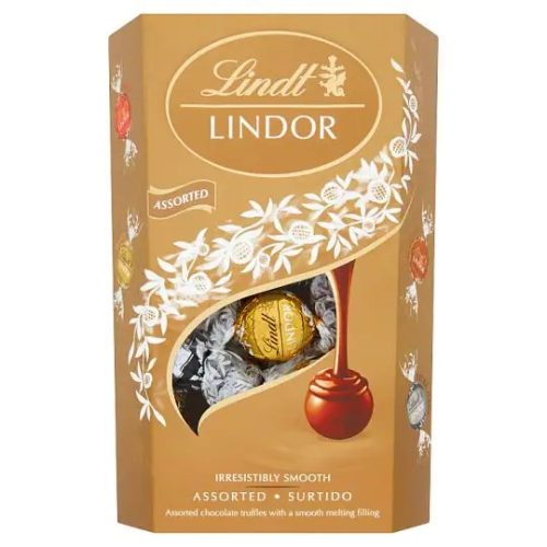 Lindt Lindor Assorted praliné golyó válogatás 200g