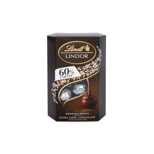 Lindt Lindt Lindor Extra Dark 60% Chocolate étcsokis praliné 200 g