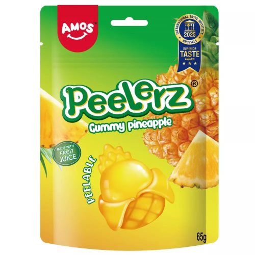 Amos Peelerz hámozható gumicukor ananász 65g