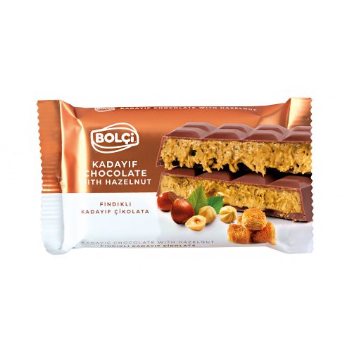 Bolci táblás Dubai csoki flowpack mogyorós 65g EB645