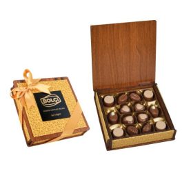 Bolci Wood&Leather Box Gold 130g ECH353