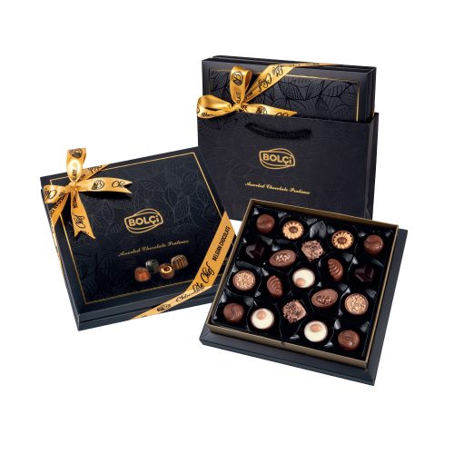 Bolci Black Floral praliné válogatás 215g ECH380