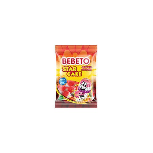Bebeto gumicukor Star Cake 35g