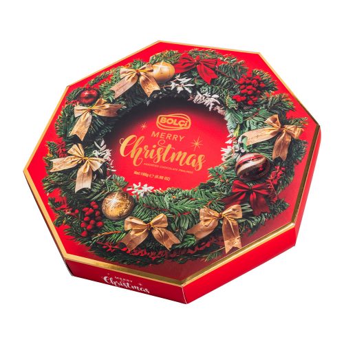 Bolci Christmas Octagon box 198g PIROS ECH280