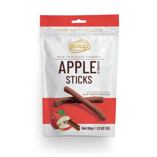 Bolci tasak tejcsokoládés fahéjas alma stick 80g EBK194