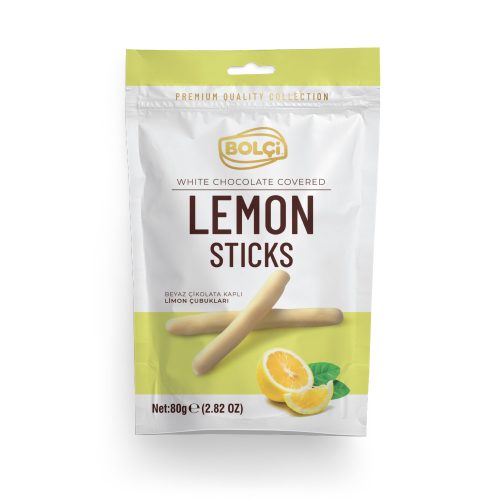 Bolci tasak fehércsokoládés citrom stick 80g EBK195