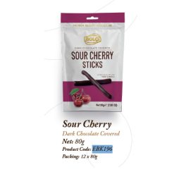 Bolci tasak étcsokoládés meggy stick 80g EBK196