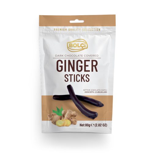 Bolci tasak étcsokoládés gyömbér stick 80g EBK199