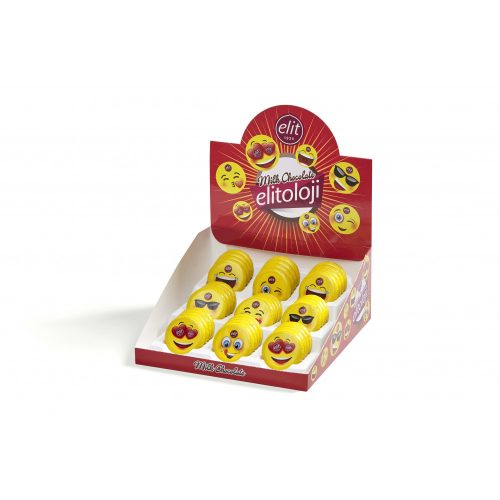 Elit oloji tejcsokoládé korongok 12g 