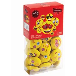 Elit Elitoloji tejcsokoládé emojik 200g  
