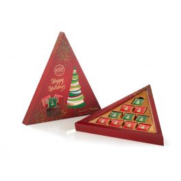 Elit Happy Holidays Red ét és tejcsokoládé 156g 