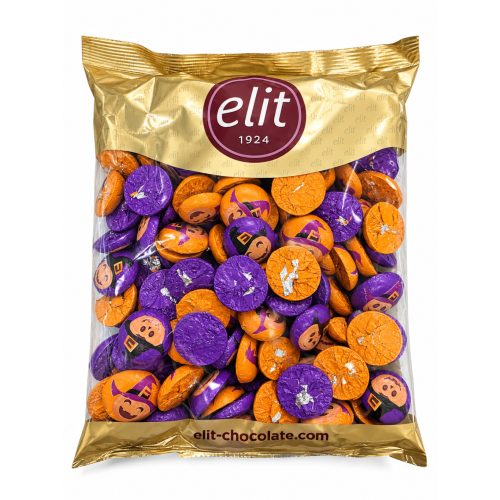 Elit Oloji Halloween tejcsokoládék lédig 1000g  (158db/kg)