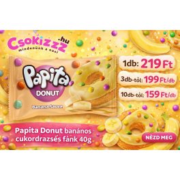 Sölen Papita Donut banán 40g
