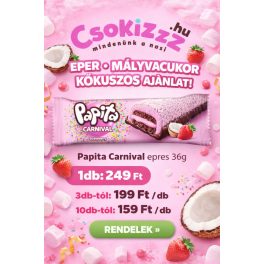 Sölen Papita Carnival szelet eper 36 g