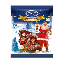 Only Mikulás golyók tejcsokoládés mogyorókrémes 400g