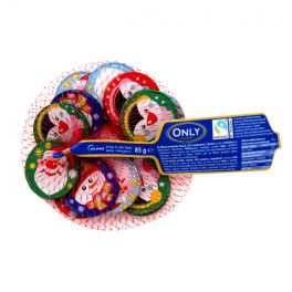 Only Hálós karácsonyi tejcsokoládé tallér  85g   92126